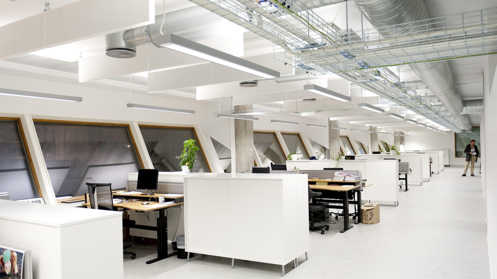 I de øverste etasjene har Miljøstiftelsen Bellona sitt hovedkontor.