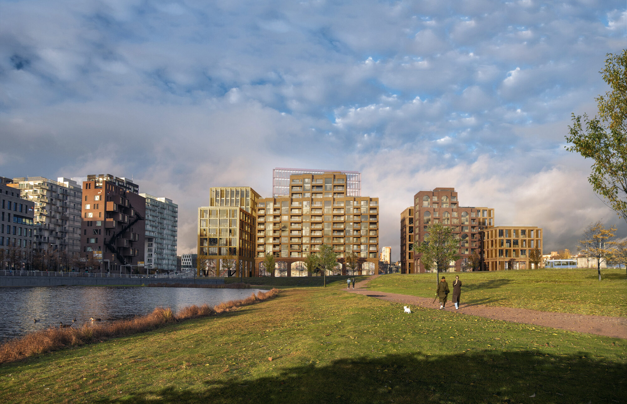 C6 fra Middelalderparken. Visualisering: LPO/A-Lab/SLA