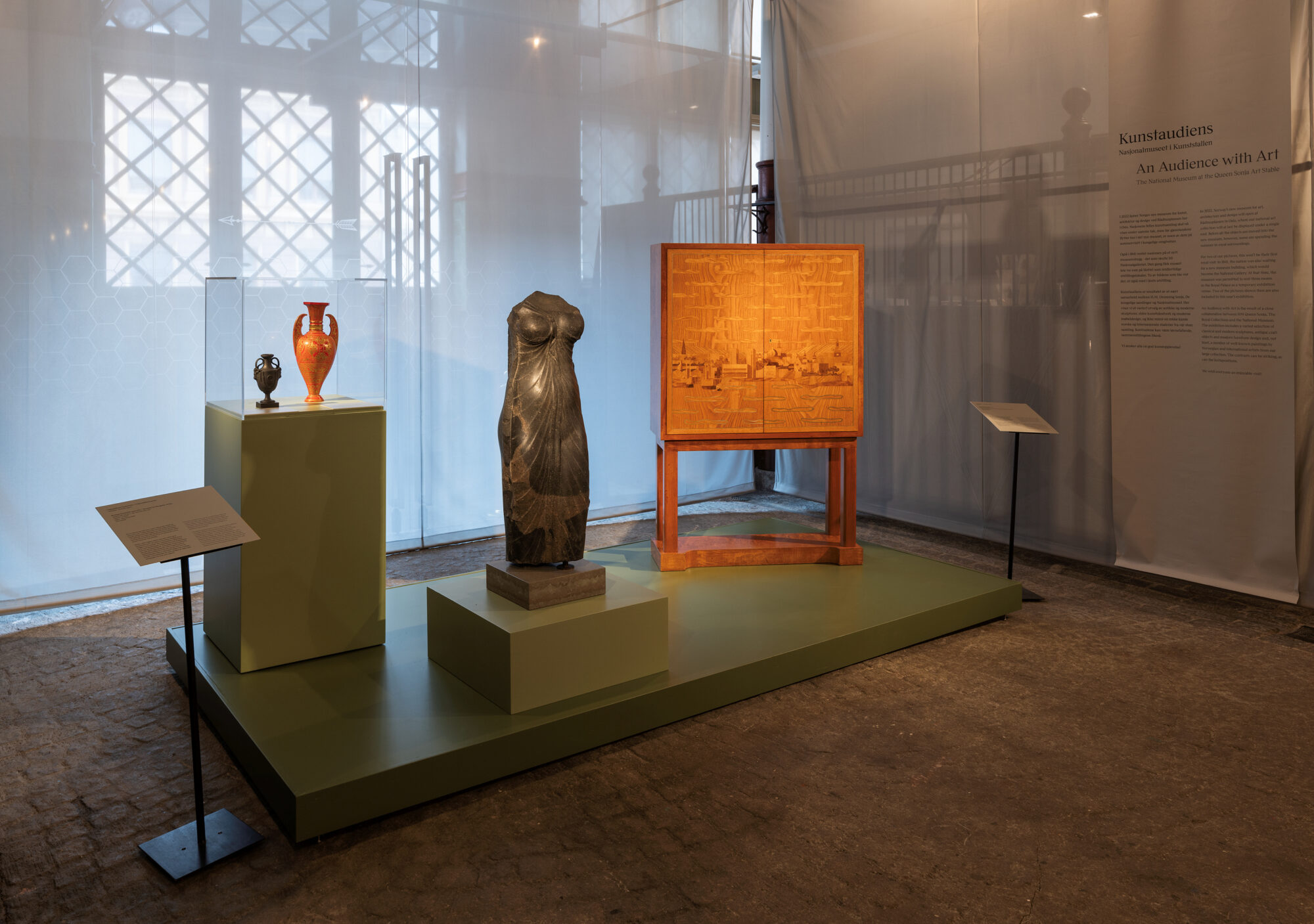Kunstaudiens - Dronning Sonja KunstStall. Foto: LPO arkitekter