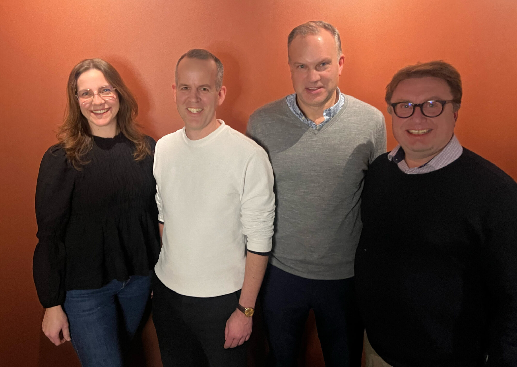 Styret i oppatt - f.v. Hanne Maren Kristensen, Øystein Sjøstrand, Erik Huuse og Lars Thorsrud.