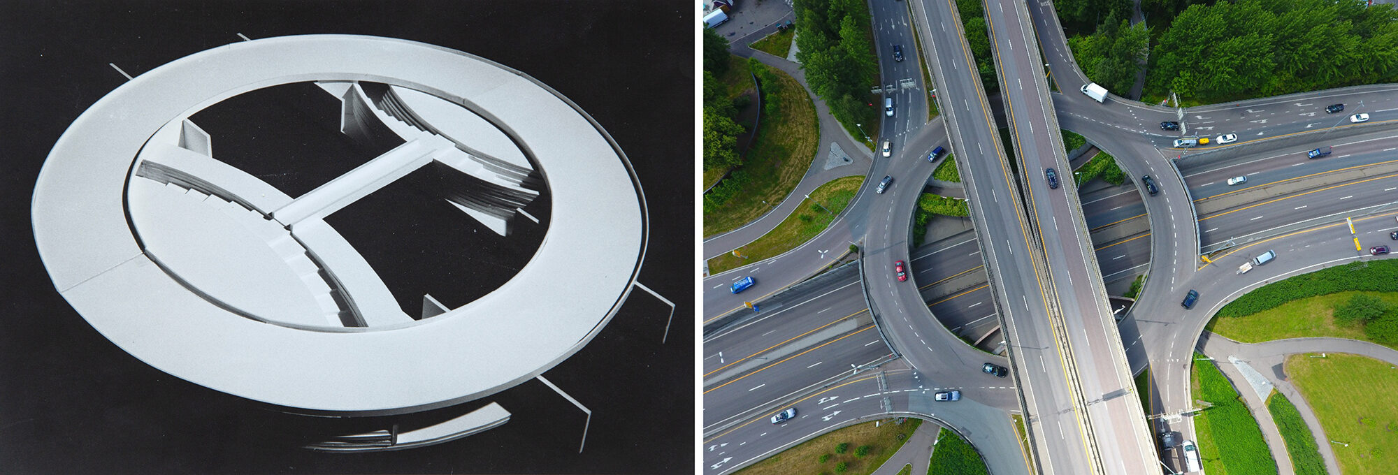 Svein har også vært involvert i flere store samferdselsprosjekter med både jernbane, vei og konstruksjon av bruer, blant annet Sinsenkrysset som Svein tegnet for LPO i begynnelsen av 90-tallet.