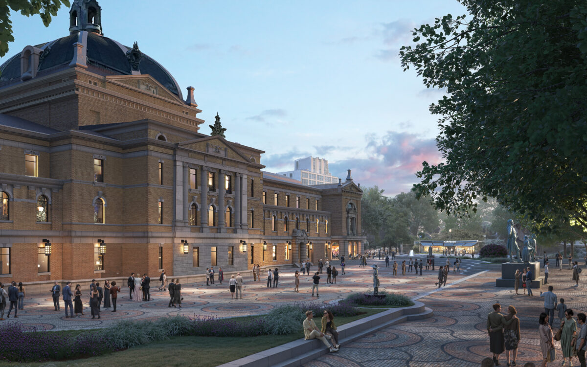 Nationaltheatret med teaterplassen LPO arkitekter